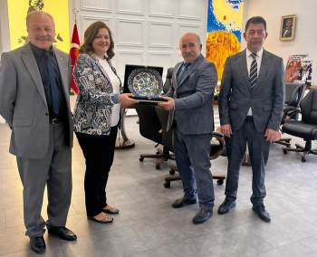 Kütahya’Dan Afyonkarahisar Belediyesi’Ne ’Hayırlı Olsun’ Ziyareti
