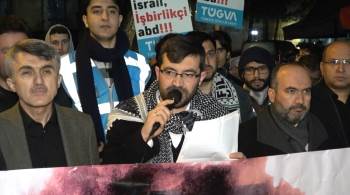 Kütahya’Dan İsrail Güçlerinin Mescid-İ Aksa Baskınına Tepki
