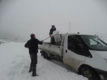 Kütahya Domaniç’Te Kar Kalınlığı 30 Santimetreye Ulaştı
