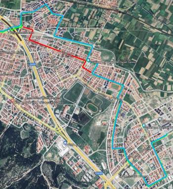 Kütahya Hat 26’Da Güzergah Değişikliği
