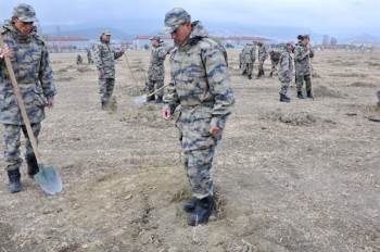 Kütahya Hava Er Eğitim Tugayında Fidan Dikim Etkinliği
