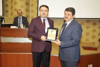 Kütahya İl Genel Meclisi Üyelerine Teşekkür Plaketi
