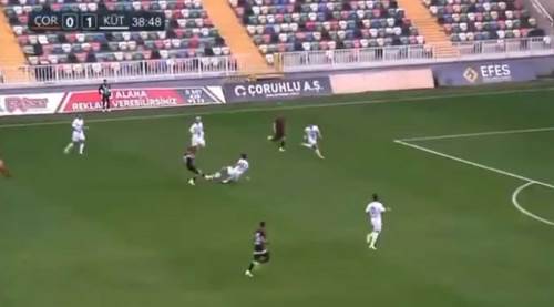 Kütahya maçında tartışma yaratan an