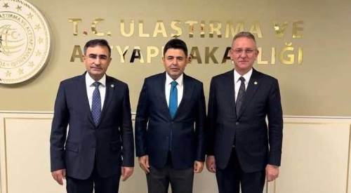 Kütahya Milletvekili Mehmet Demir, Ulaştırma Bakanlığı ile görüştü