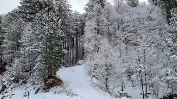 Kütahya’Nın Domaniç Dağı’Na Mart Karı

