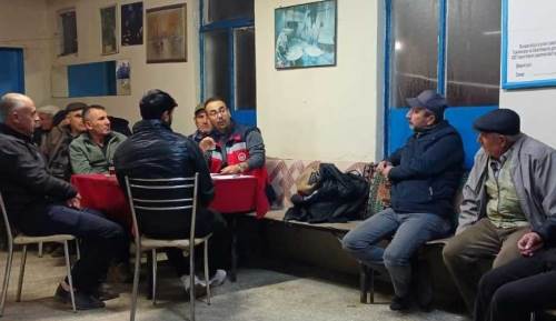 Kütahya'nın köylerinde çiftçi buluşmaları başladı