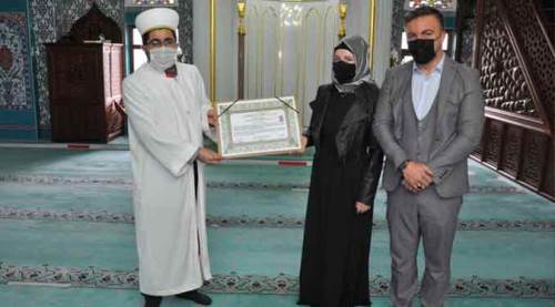 Kütahya'nın Ukraynalı gelini Müslüman oldu