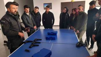 Kütahya Orman Bölge Müdürlüğü Personeline Silah Kullanma Eğitimi
