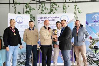 Kütahya Osb Firmalar Arası Tavla Turnuvasının Şampiyonu Belli Oldu
