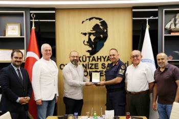 Kütahya Osb Yönetimi’Nden Jandarma Karakol Komutanı Gündoğdu’Ya Anlamlı Teşekkür
