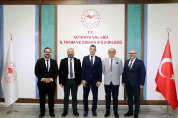 Kütahya Osb Yönetiminden Yeni Göreve Başlayan Kurum Yetkililerine Ziyaret
