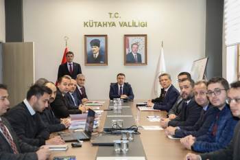 Kütahya Şehir Hastanesinin Yol Ve Kavşak Çalışmaları Değerlendirildi
