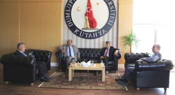 Kütahya Smmmo Heyetinden Rektör Uysal’A Ziyaret
