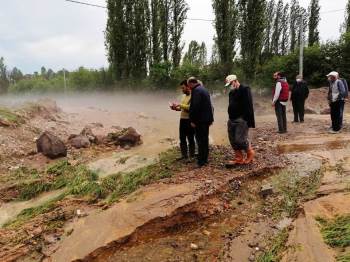 Kütahya Ve İlçelerinde Sel Felaketi
