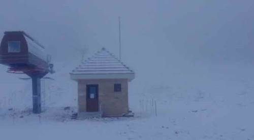 Kütahya'ya mevsimin ilk karı düştü!