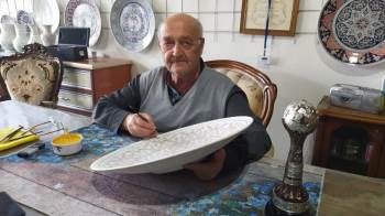 Kütahyalı Çini Ustası Hamza Üstünkaya:
