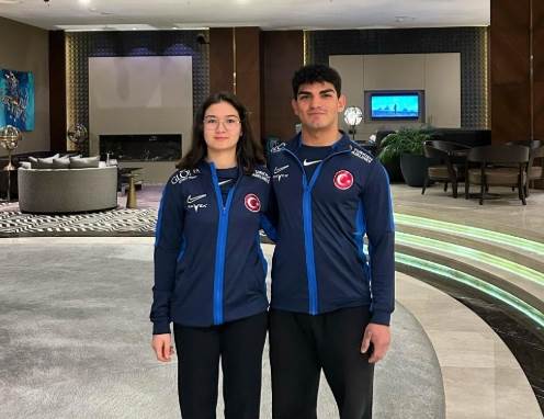 Kutay Tek ve Fatma Maraşlı, Samsun'da madalya için yarışacak