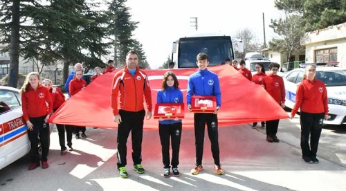 Kutsal emanetler Eskişehir'e geldi