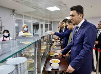 Kyk Yurdunda Öğrencilerle Bir Araya Geldi
