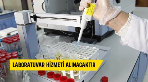   Laboratuvar hizmeti alınacaktır
