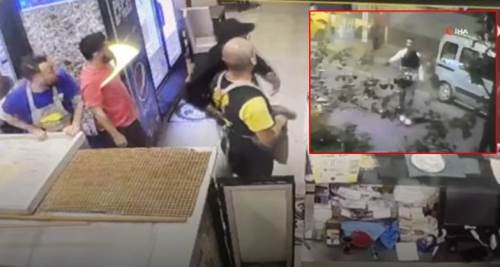 Lahmacun yüzünden ortalık savaş alanına döndü!