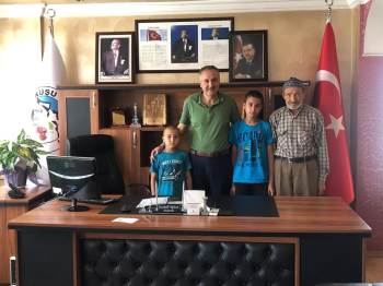 Lgs Birincisine Başkan Aktay’Dan Ödül
