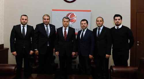Lider İş Adamları Vali Çelik’i ziyaret etti