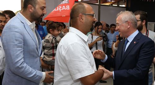 Liderler, Tekgöz’ü ziyaret etti