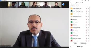 Lisansüstü Eğitim Enstitüsü Toplantısı Çevrim İçi Olarak Yapıldı
