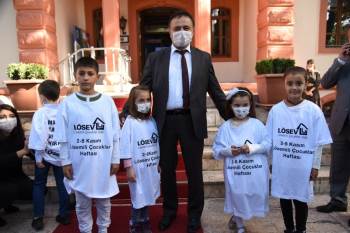 Lösemili Çocuklardan Bilecik Belediyesine Ziyaret
