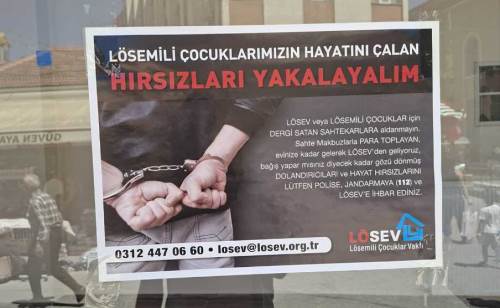 LÖSEV’den sahte bağışçı uyarısı