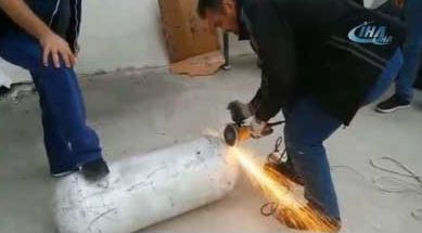 LPG tankından çıkan şoke etti!