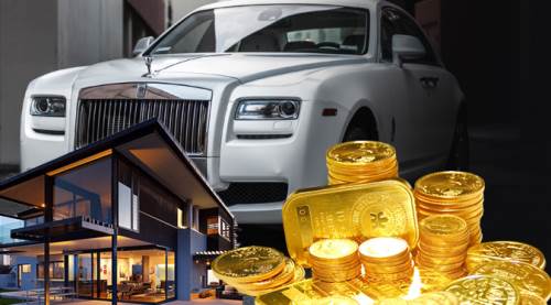 Lüks arabalar, konutlar, altınlar yalan oldu... 