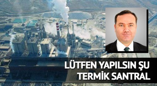 Lütfen yapılsın şu termik santral