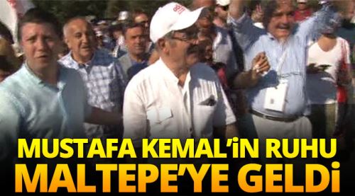 M. Kemal'in ruhu Maltepe'ye geldi