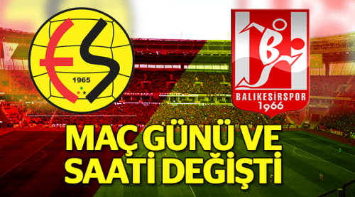 Maçın günü ve saati değişti