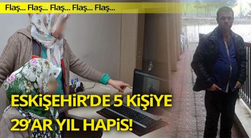 Mahkeme Çifteler cinayetinde kararı verdi