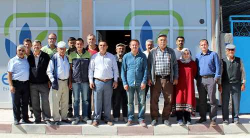 Mahmudiye'de doğalgaz aboneliği başladı