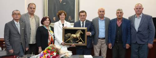 Mahmudiye’den Ünlüce’ye ziyaret