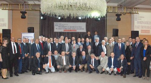 Makina mühendisleri yıl dönümlerini kutladı