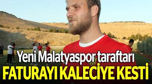 Malatya faturayı kaleciye kesti