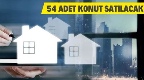 Mamak Belediyesi 54 adet daire satıyor