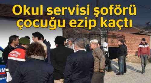 Manisa'da servis çocuğu ezdi, şoför kaçtı