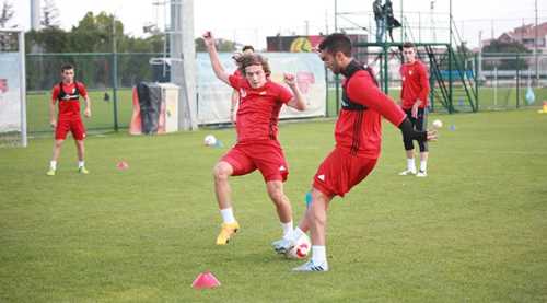 Manisaspor’a özel çift antrenman
