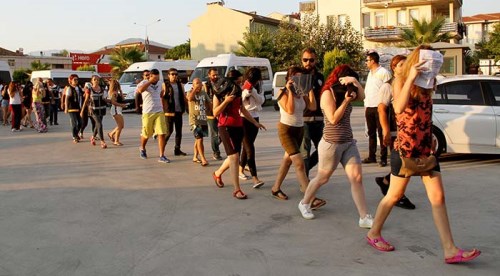 Masaj salonunda şifreli fuhuş