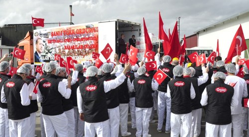Mehmetçiğe 1 TIR dolusu Afyon lokumu