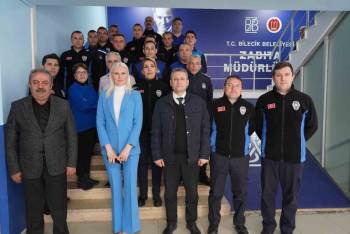 Melek Başkan’Dan Zabıta Müdürlüğü Görevlilerine Ziyaret
