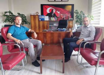 Memur-Sen Kütahya İl Temsilcisi Köse’Den, Domaniç İlçe Temsilcisi Aydın’A Tebrik Ziyareti
