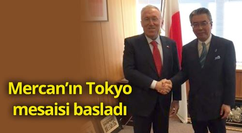 Mercan'ın Tokyo mesaisi başladı