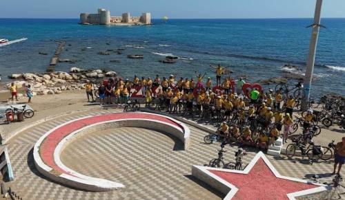 Mersin’de 1. Erdemli Limon Çiçeği Bisiklet Festivali renkli başladı